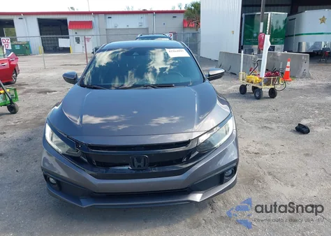 2019 Honda Civic Sport from USA, damaged, VIN 2HGFC2F89KH534561